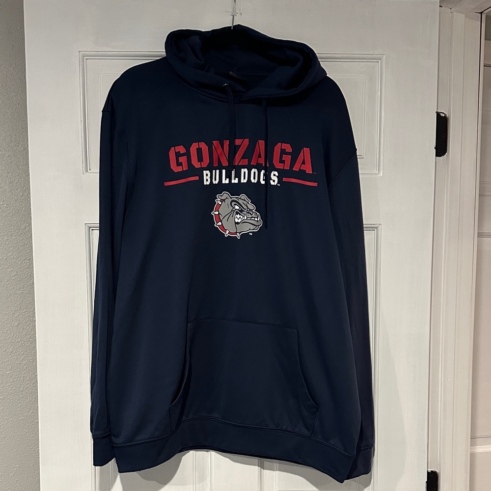 Colosseum Navy Gonzaga Bulldogs Hoodie